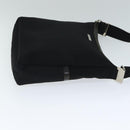 GUCCI Shoulder Bag Canvas Black 019 0418 002058 Auth ac3088-3