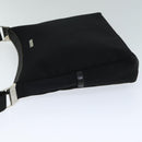 GUCCI Shoulder Bag Canvas Black 019 0418 002058 Auth ac3088-4