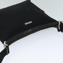 GUCCI Shoulder Bag Canvas Black 019 0418 002058 Auth ac3088-6