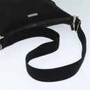 GUCCI Shoulder Bag Canvas Black 019 0418 002058 Auth ac3088-8