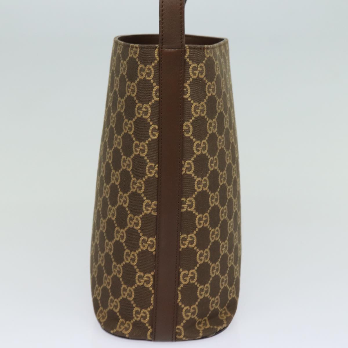 GUCCI GG Canvas Shoulder Bag Brown 001 4286 Auth ac3098