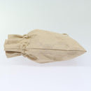 GUCCI GG Canvas Pouch Beige 039 1047 Auth ac3102-4