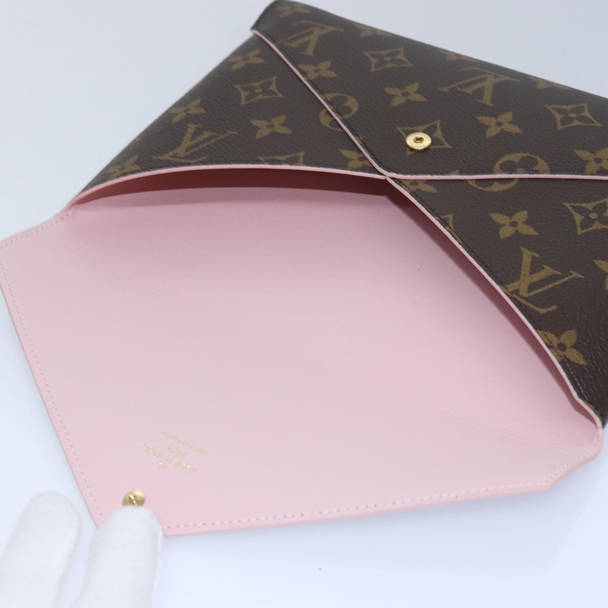 LOUIS VUITTON Monogram Clutch Bag Pochette Kirigami Pouch M62034 LV Auth ac3104A