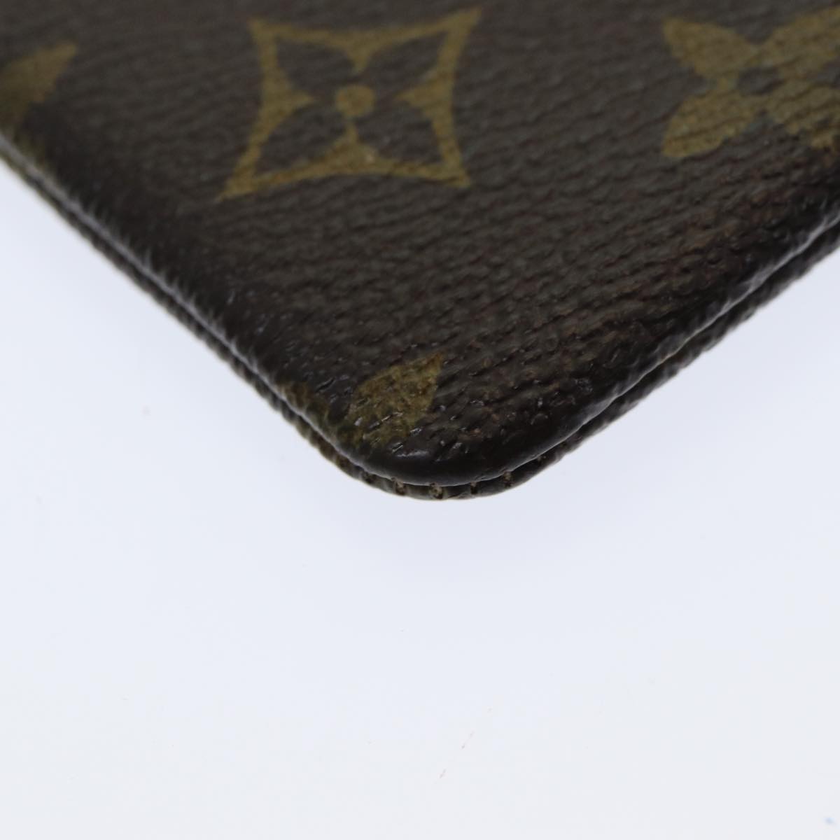 LOUIS VUITTON Monogram Pochette Cles Coin Purse M62650 LV Auth ac3118