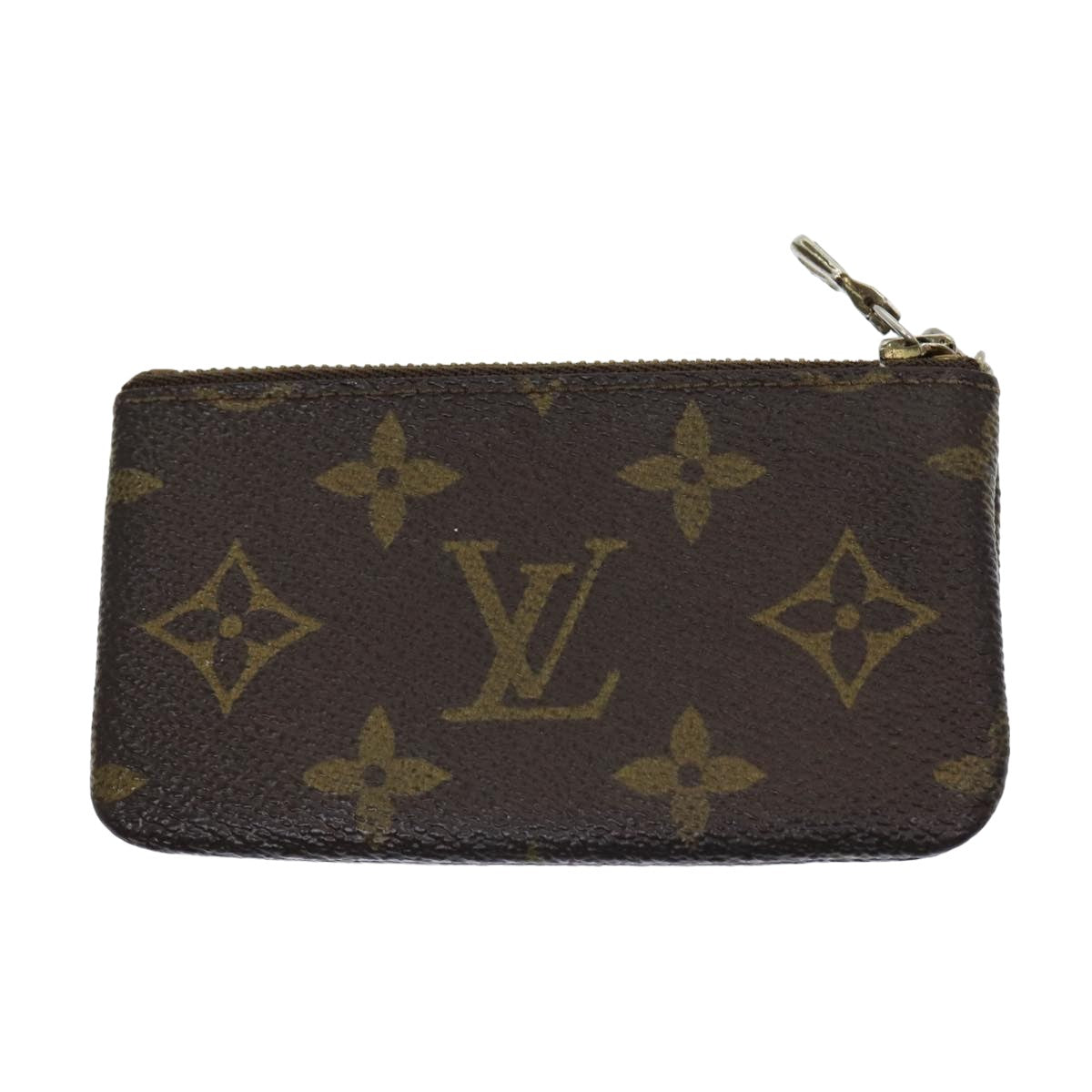 LOUIS VUITTON Monogram Pochette Cles Coin Purse M62650 LV Auth ac3118 - 0