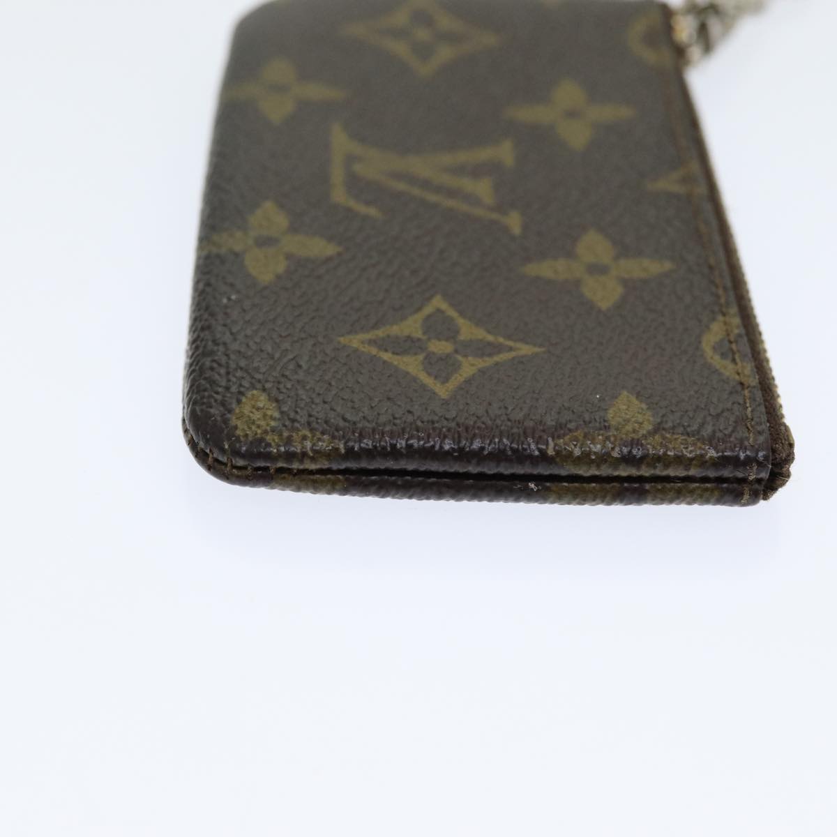 LOUIS VUITTON Monogram Pochette Cles Coin Purse M62650 LV Auth ac3118