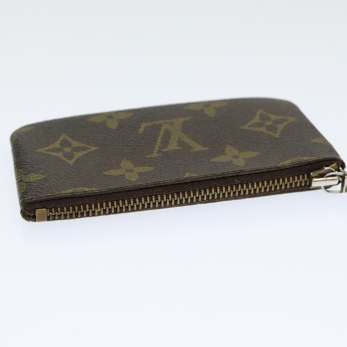 LOUIS VUITTON Monogram Pochette Cles Coin Purse M62650 LV Auth ac3118