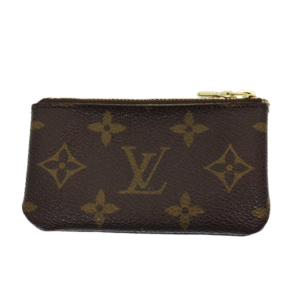 LOUIS VUITTON Monogram Pochette Cles Coin Purse M62650 LV Auth ac3119 - 0