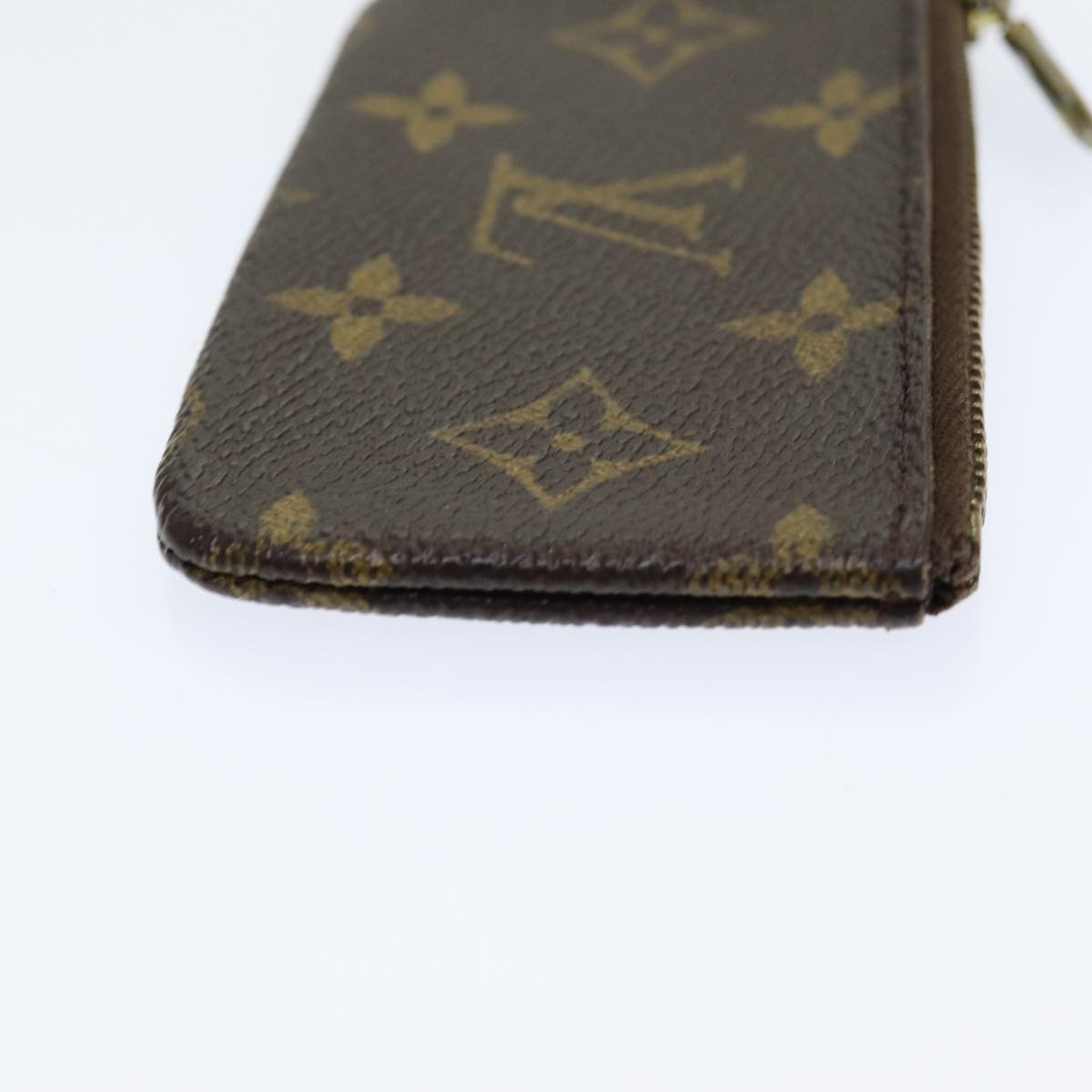 LOUIS VUITTON Monogram Pochette Cles Coin Purse M62650 LV Auth ac3120