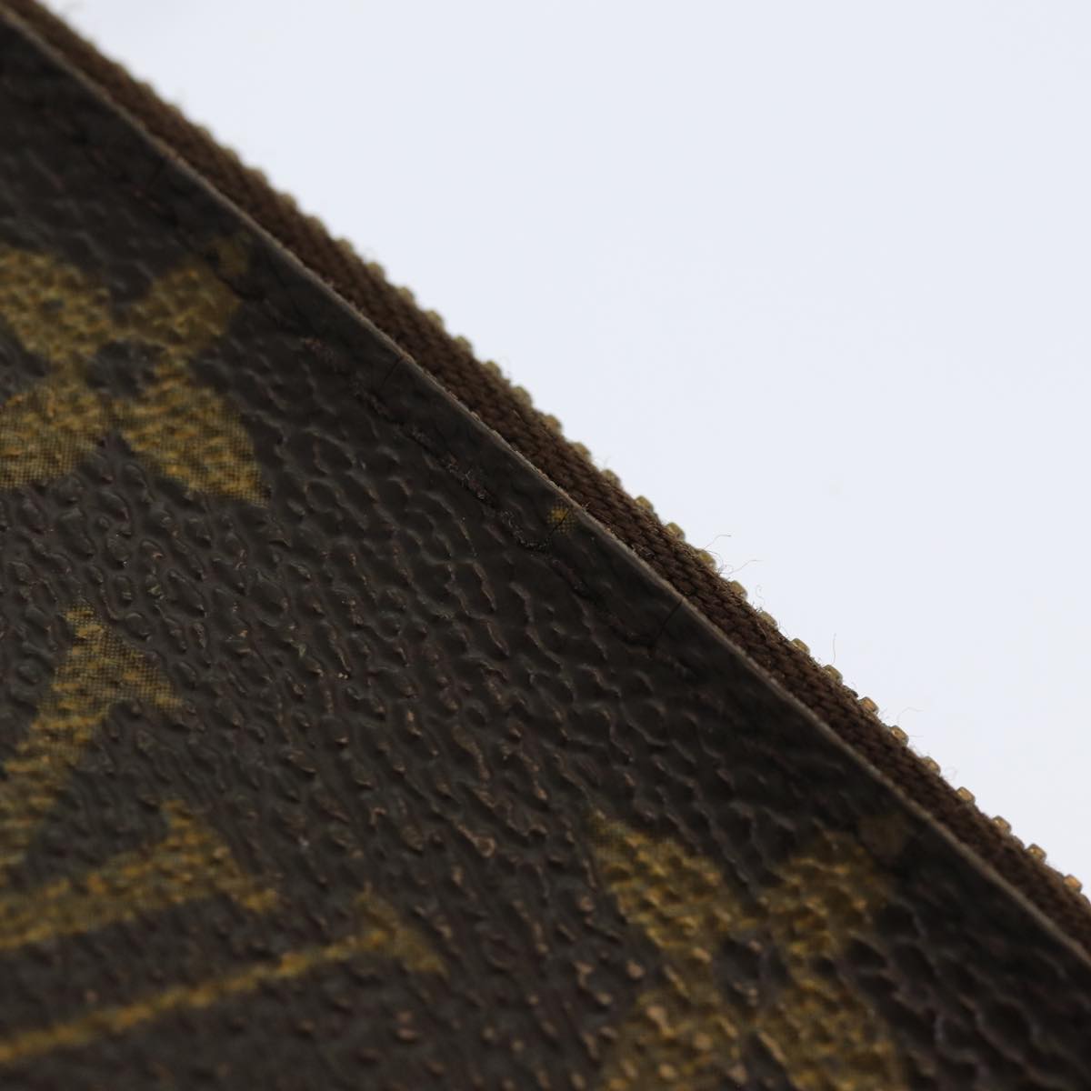 LOUIS VUITTON Monogram Pochette Cles Coin Purse M62650 LV Auth ac3120