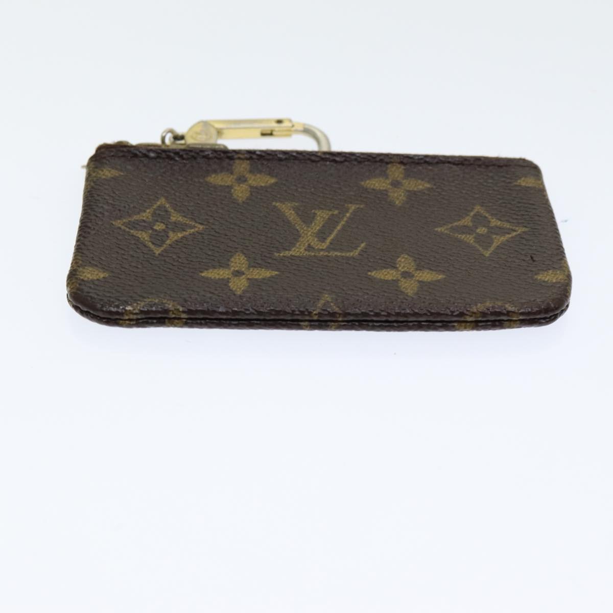 LOUIS VUITTON Monogram Pochette Cles Coin Purse M62650 LV Auth ac3120