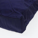 PRADA Chain Shoulder Bag Nylon Purple Auth ac3138-9