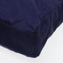 PRADA Chain Shoulder Bag Nylon Purple Auth ac3138-15