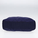 PRADA Chain Shoulder Bag Nylon Purple Auth ac3138-5