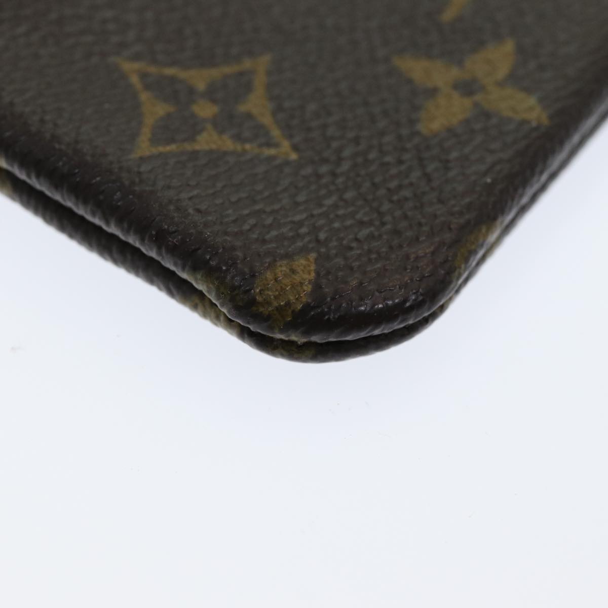 LOUIS VUITTON Monogram Pochette Cles Coin Purse M62650 LV Auth ac3150