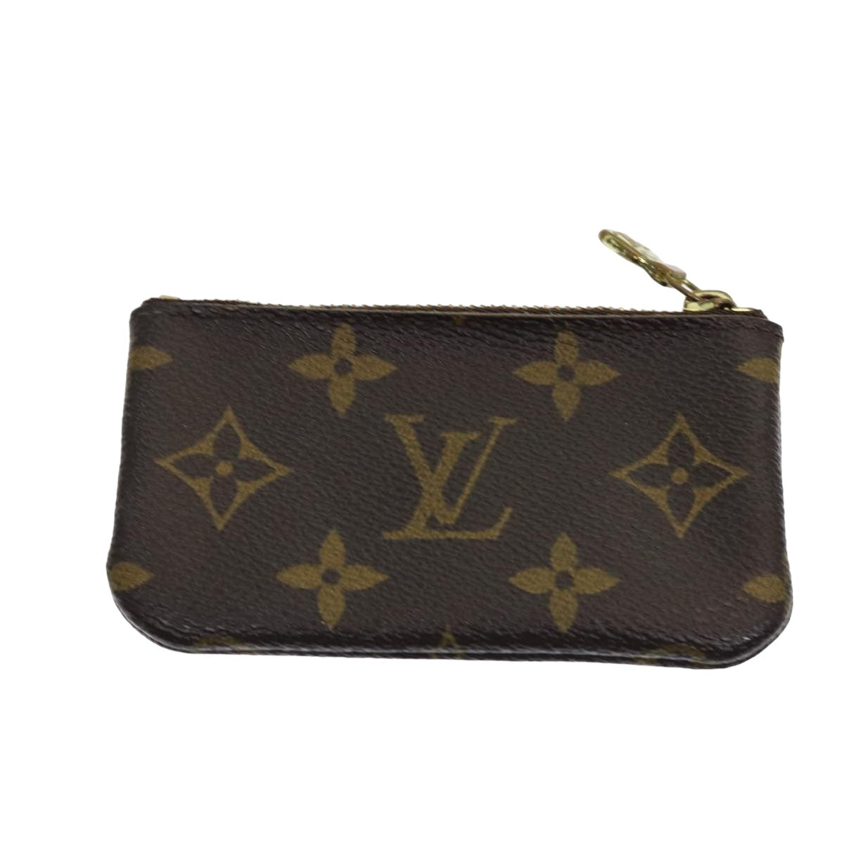 LOUIS VUITTON Monogram Pochette Cles Coin Purse M62650 LV Auth ac3150 - 0