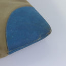 PRADA Shoulder Bag Canvas Beige Auth ac3161-17