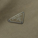PRADA Shoulder Bag Canvas Beige Auth ac3161-18