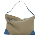 PRADA Shoulder Bag Canvas Beige Auth ac3161-2