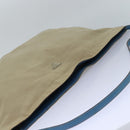 PRADA Shoulder Bag Canvas Beige Auth ac3161-6