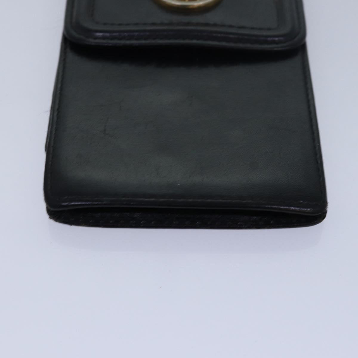 Gianni Versace Gianni Versace Barry Key Case Leather 3Set Black Auth ac3163