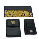 Gianni Versace Gianni Versace Barry Key Case Leather 3Set Black Auth ac3163-1