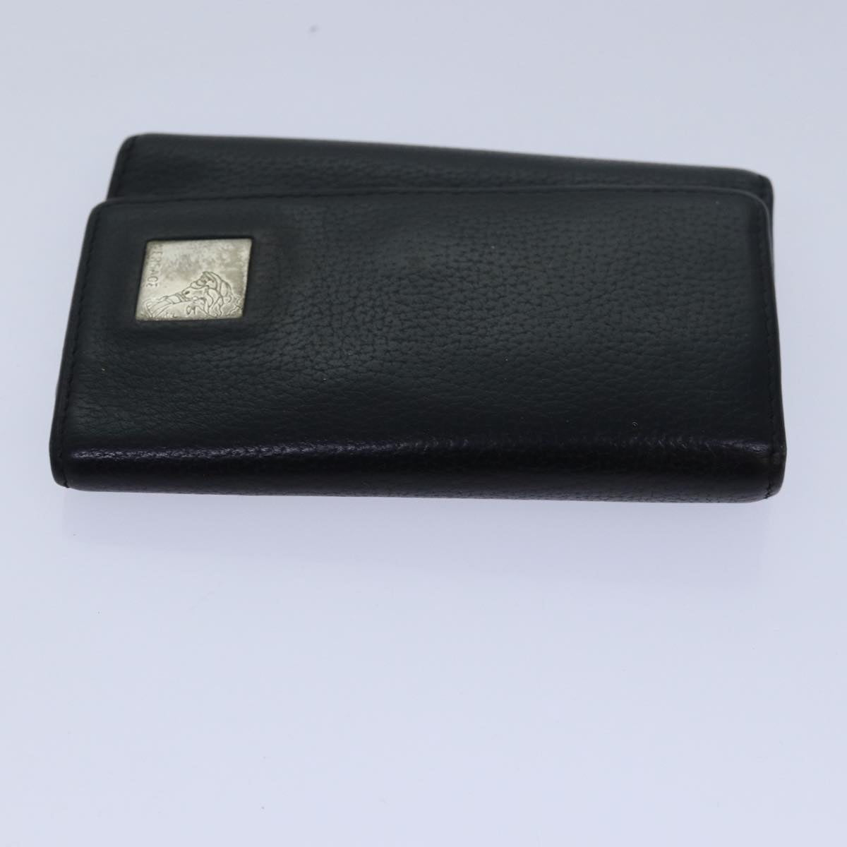 Gianni Versace Gianni Versace Barry Key Case Leather 3Set Black Auth ac3163