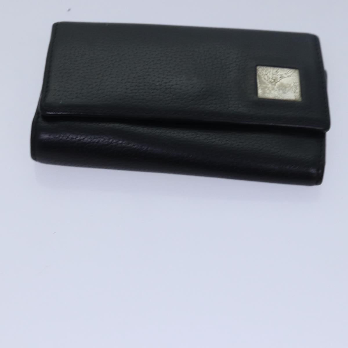 Gianni Versace Gianni Versace Barry Key Case Leather 3Set Black Auth ac3163