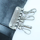 Gianni Versace Gianni Versace Barry Key Case Leather 3Set Black Auth ac3163-27