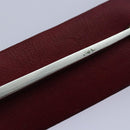 Christian Dior Trotter Canvas Valletta Hair Clip Red Auth ac3166-8