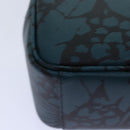 SAINT LAURENT Pouch PVC Green Auth ac3173-15