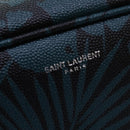 SAINT LAURENT Pouch PVC Green Auth ac3173-9