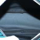 SAINT LAURENT Pouch PVC Green Auth ac3173-10