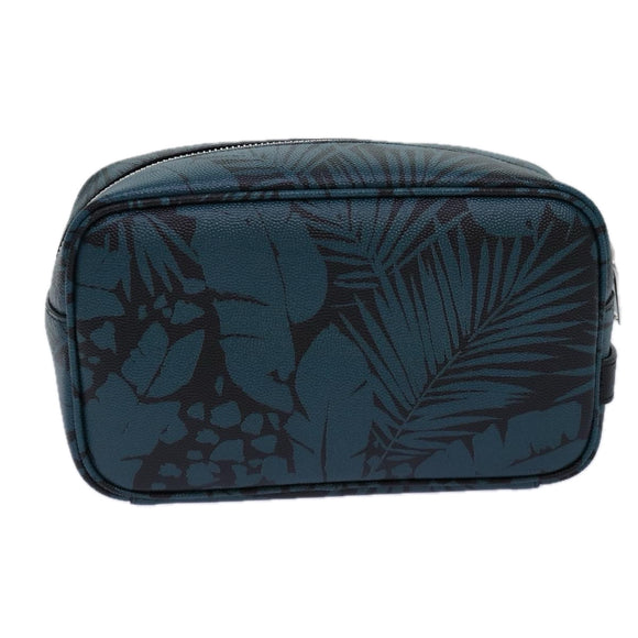 SAINT LAURENT Pouch PVC Green Auth ac3173