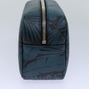 SAINT LAURENT Pouch PVC Green Auth ac3173-3