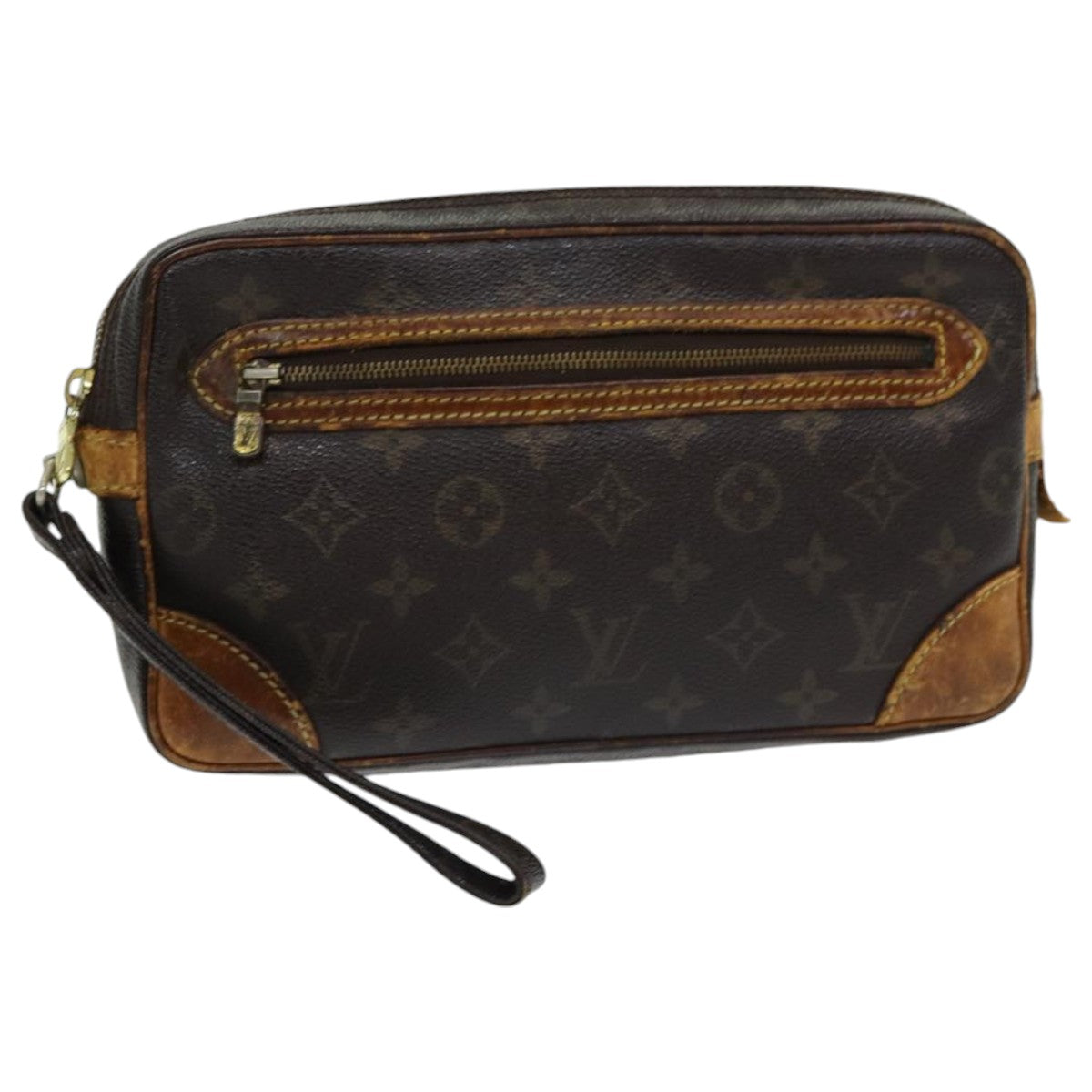 LOUIS VUITTON Monogram Marly Dragonne GM Clutch Bag M51825 LV Auth ac3183