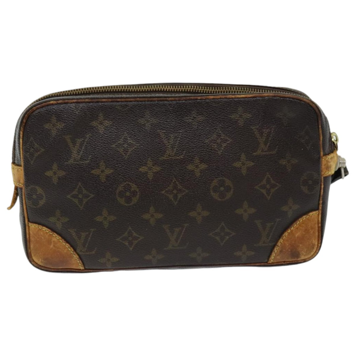 LOUIS VUITTON Monogram Marly Dragonne GM Clutch Bag M51825 LV Auth ac3183 - 0