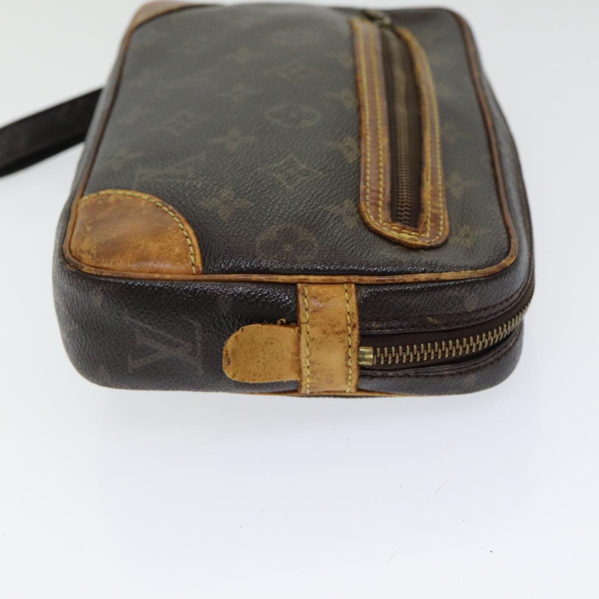 LOUIS VUITTON Monogram Marly Dragonne GM Clutch Bag M51825 LV Auth ac3183