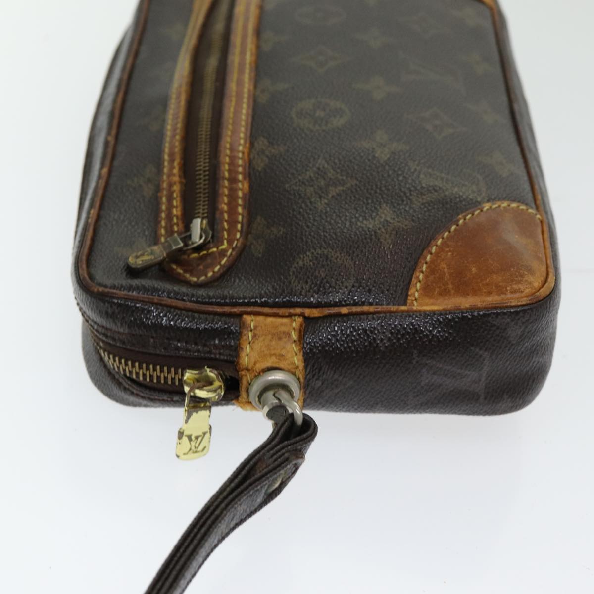 LOUIS VUITTON Monogram Marly Dragonne GM Clutch Bag M51825 LV Auth ac3183