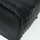 MCM Vicetos Logogram Studs Backpack PVC Black Auth ac3197-17