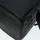 MCM Vicetos Logogram Studs Backpack PVC Black Auth ac3197-9