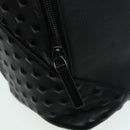 MCM Vicetos Logogram Studs Backpack PVC Black Auth ac3197-21