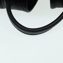 MCM Vicetos Logogram Studs Backpack PVC Black Auth ac3197-7