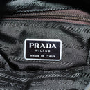 PRADA Tote Bag Nylon Beige Auth ac3213-18