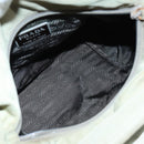 PRADA Tote Bag Nylon Beige Auth ac3213-11