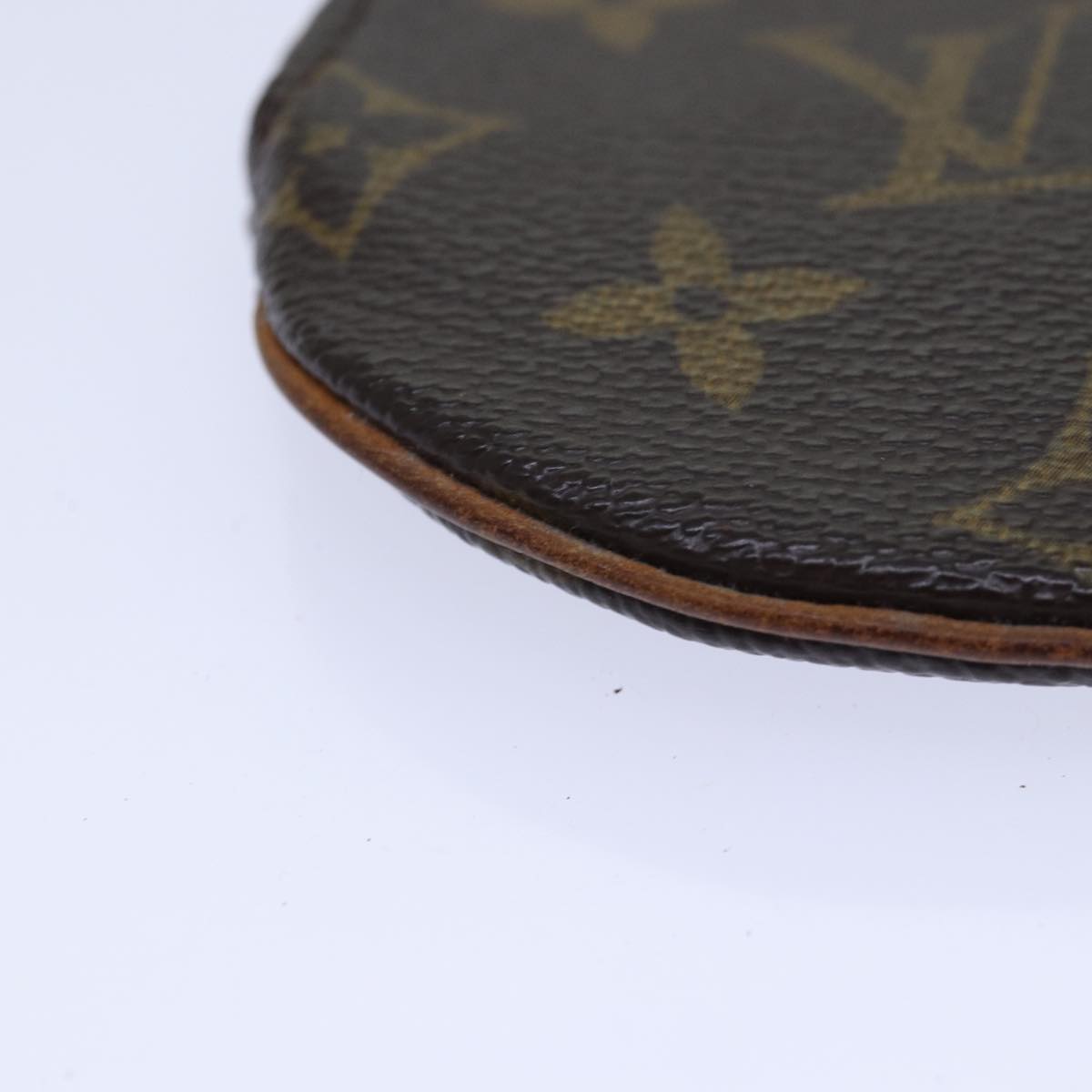 LOUIS VUITTON Monogram Porte Monnaie Rond Coin Purse M61926 LV Auth ac3223