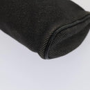 GUCCI Pouch Denim Gray Silver 90627 Auth ac3227-15