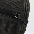 GUCCI Pouch Denim Gray Silver 90627 Auth ac3227-9