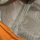 PRADA Tote Bag Nylon Orange Silver Auth ac3237-19