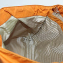 PRADA Tote Bag Nylon Orange Silver Auth ac3237-20